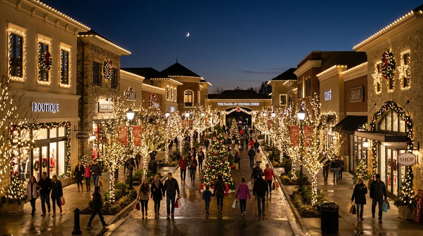 Best commercial christmas lighting for storefronts and shopping centers 2026