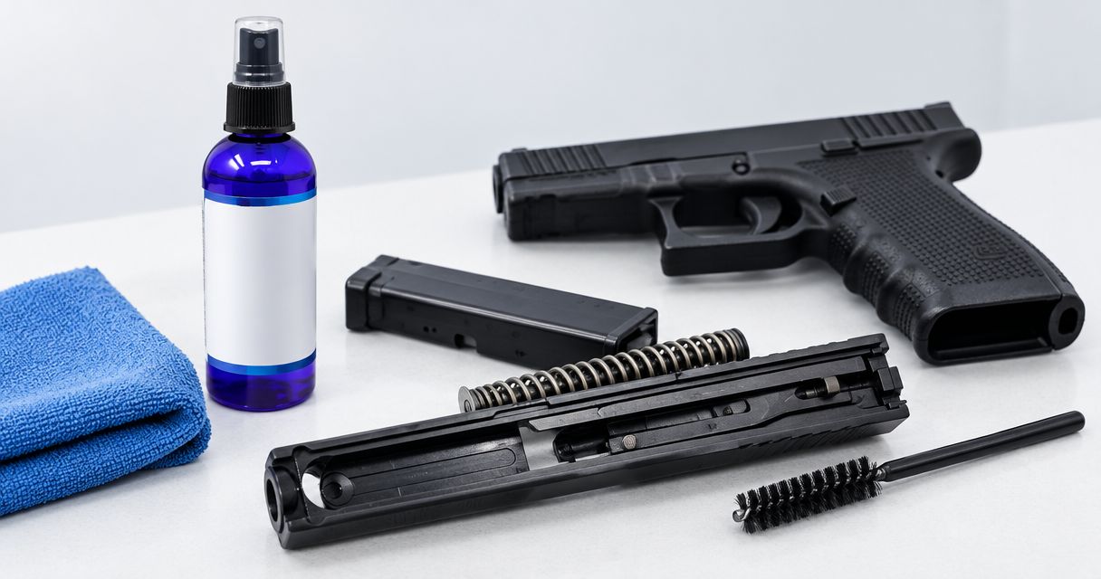 How to use CLP gun cleaner without overapplying it