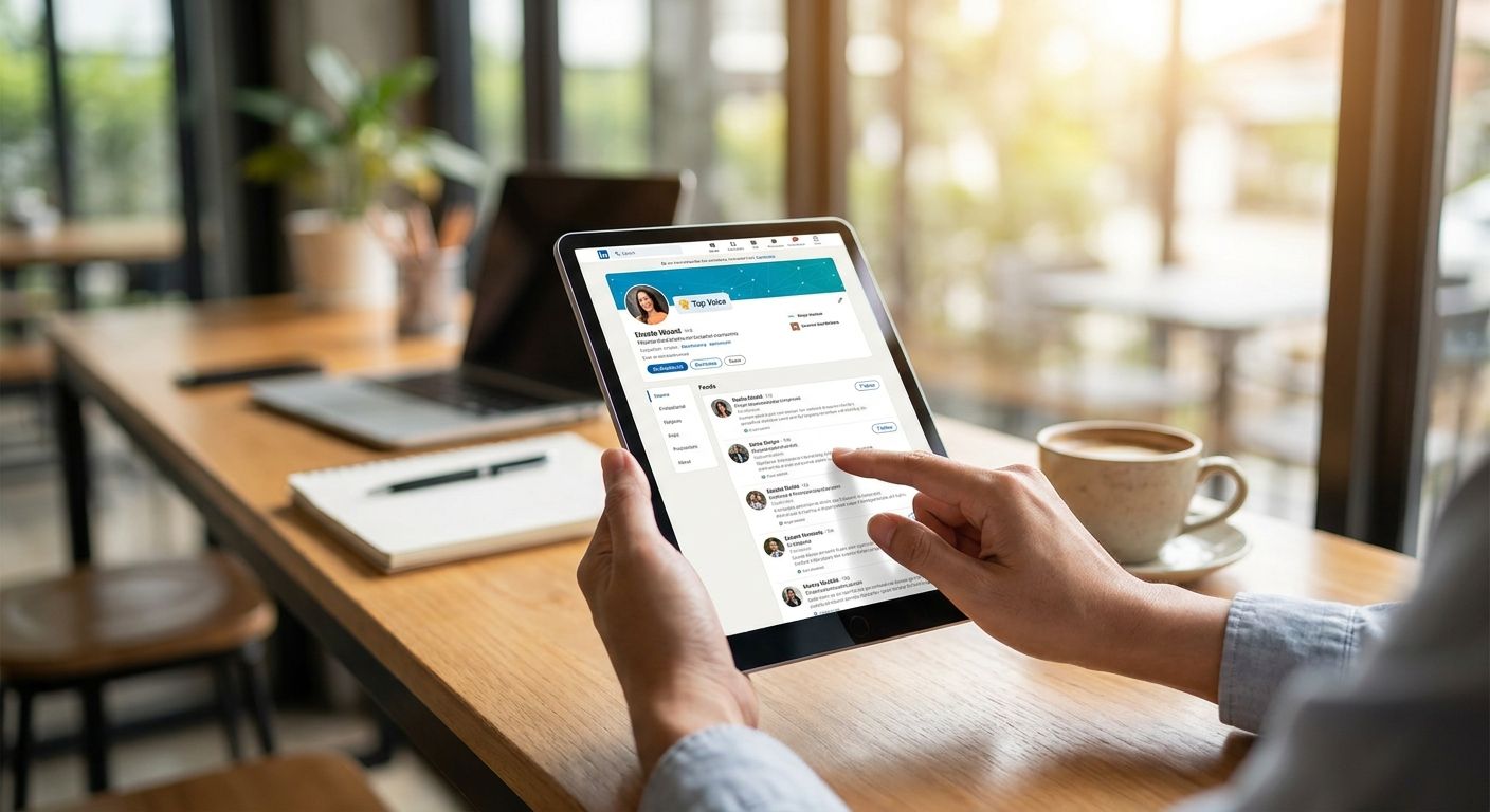How to find top voices on LinkedIn in your industry