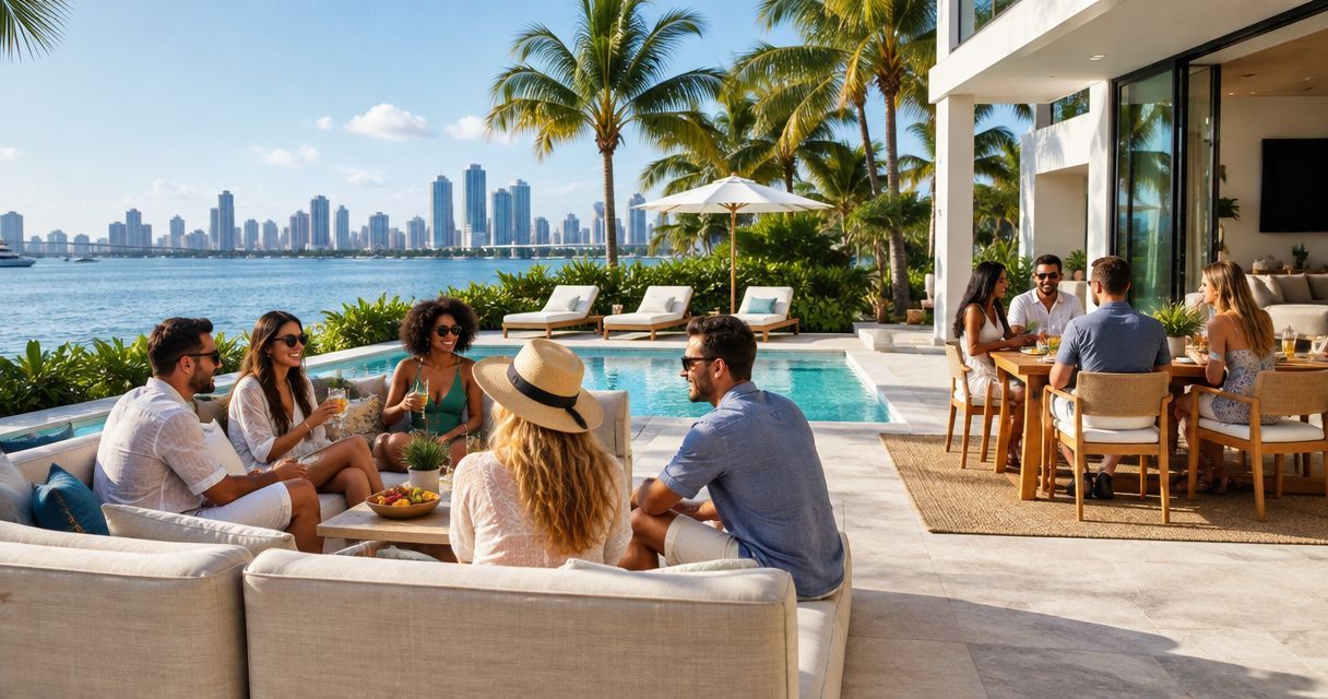 Miami vacation rentals for large groups: complete 2026 guide