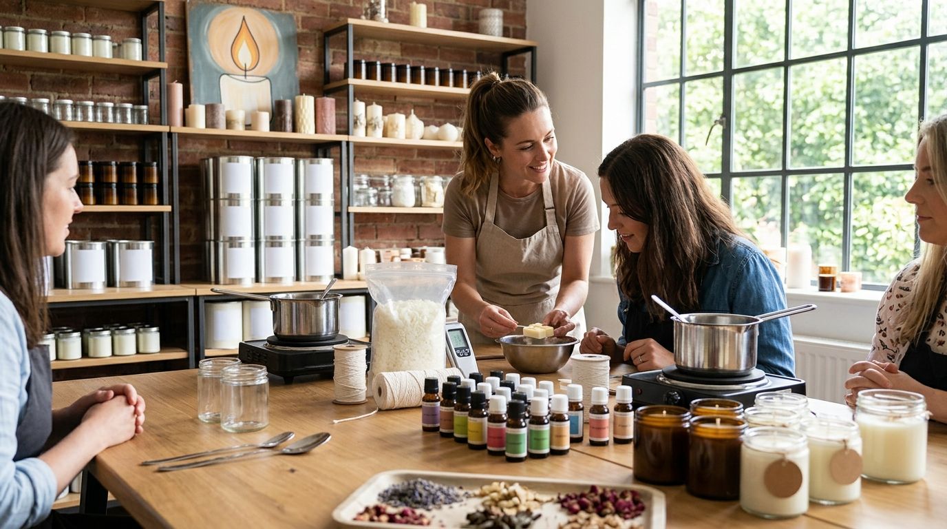 Best marketing strategy for candle making workshop studios