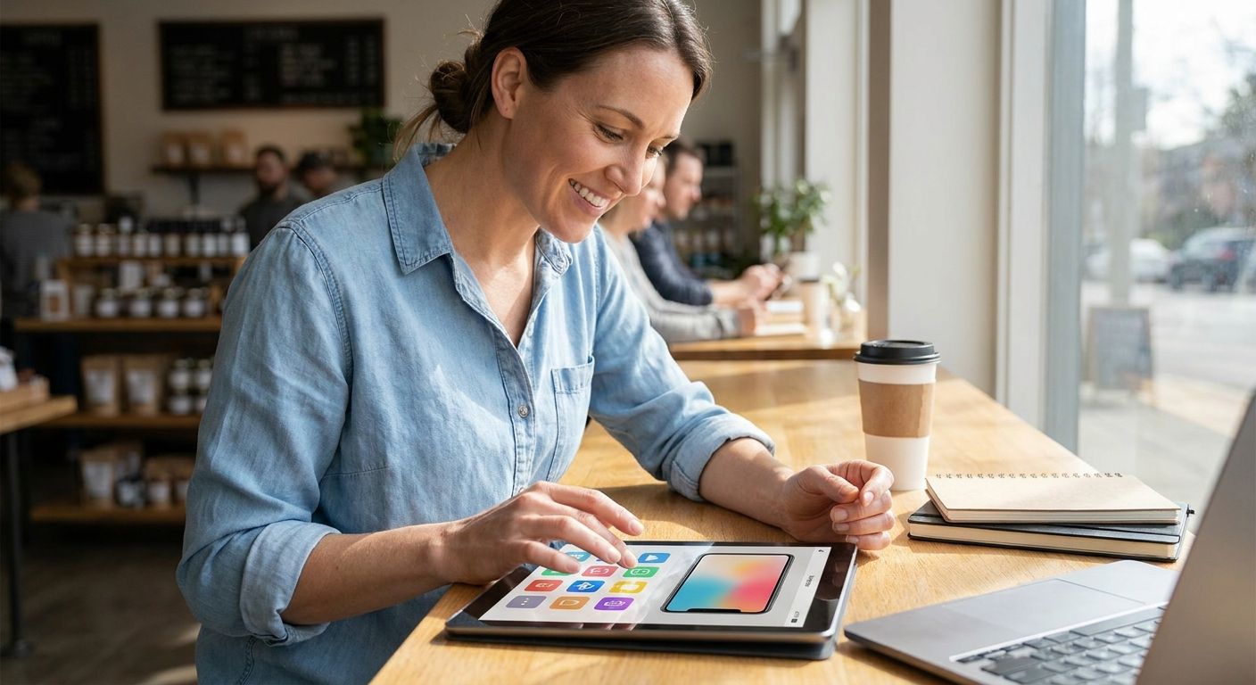 AI app builder for small business owners