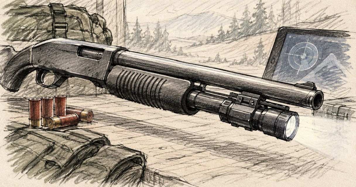 Can Olight weapon lights be used on shotguns?