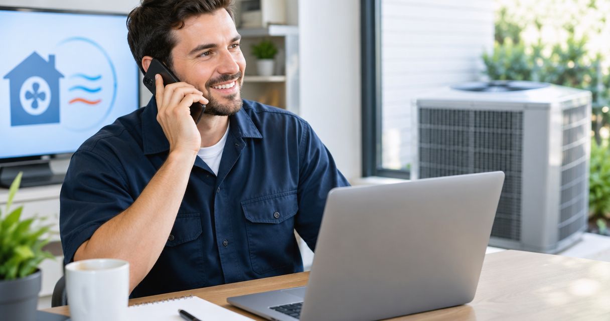 Can AI answering services use an existing HVAC phone number?
