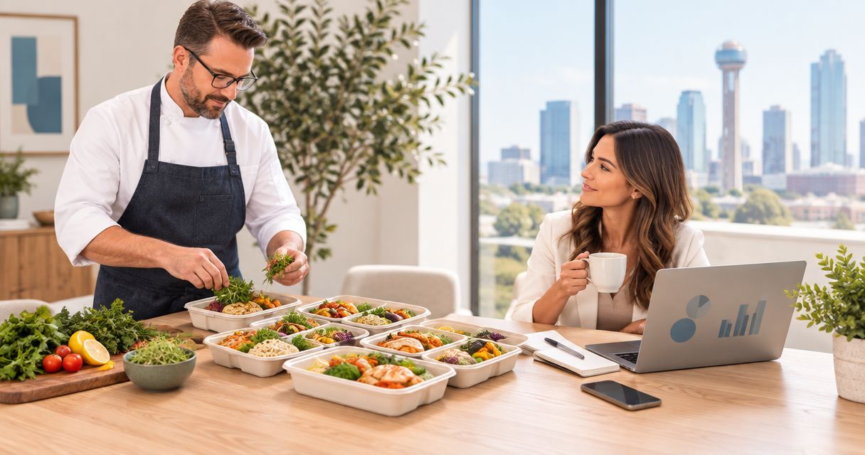 Best personal chef meal prep plans for Dallas professionals