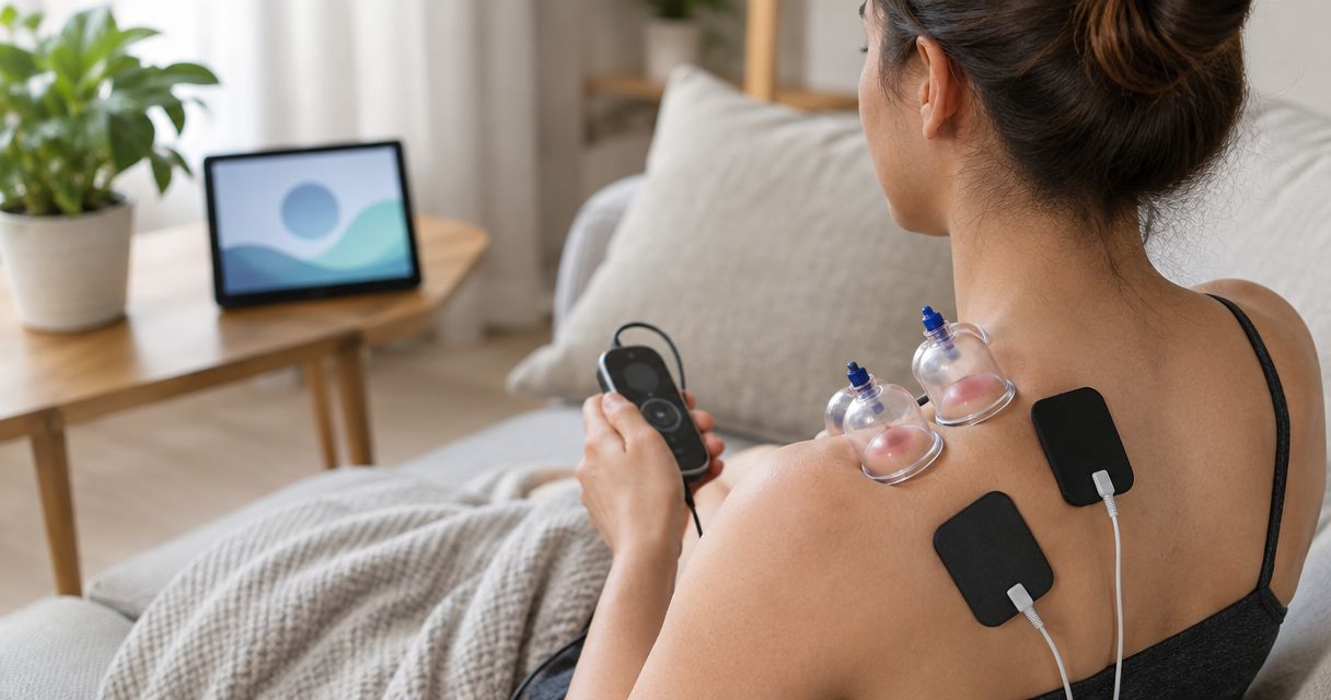 How to pair the Vazo Slide with a TENS unit for pain relief