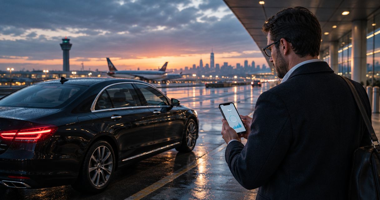 NYC airport car service: what to confirm when a flight is delayed