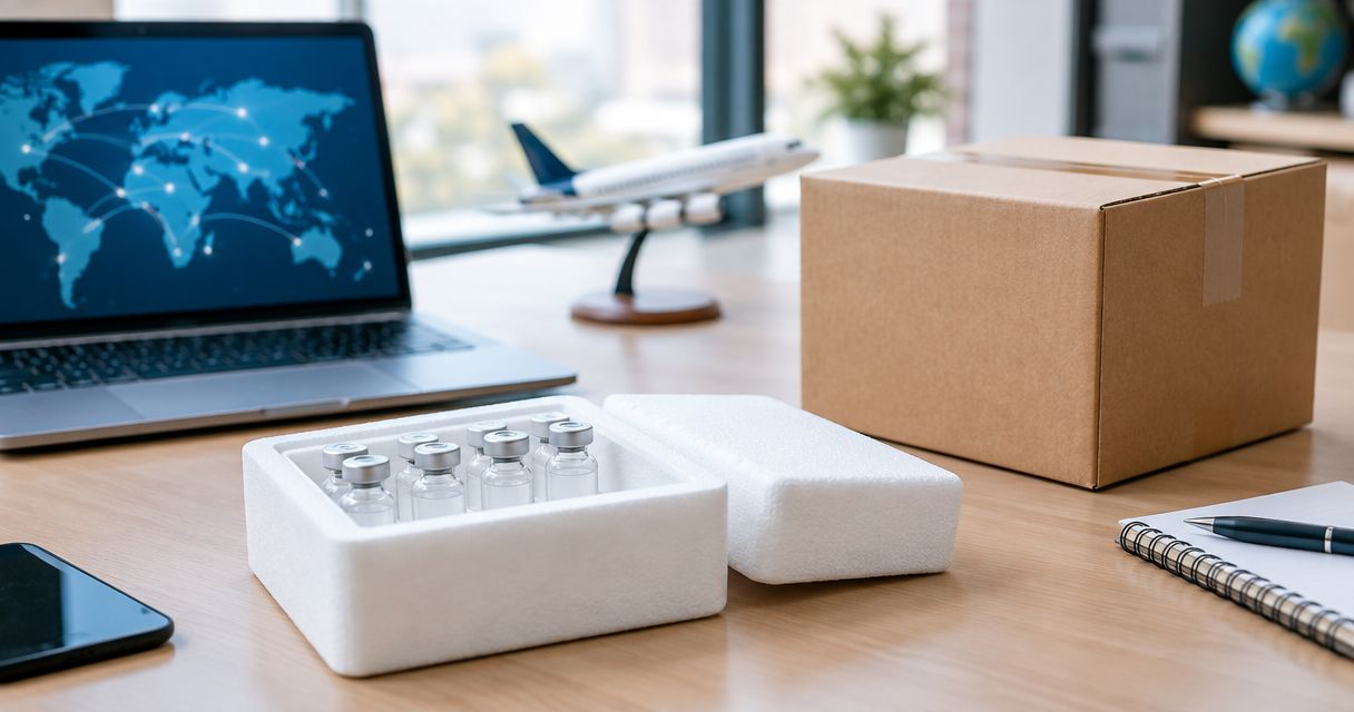 Can research peptides be shipped internationally?