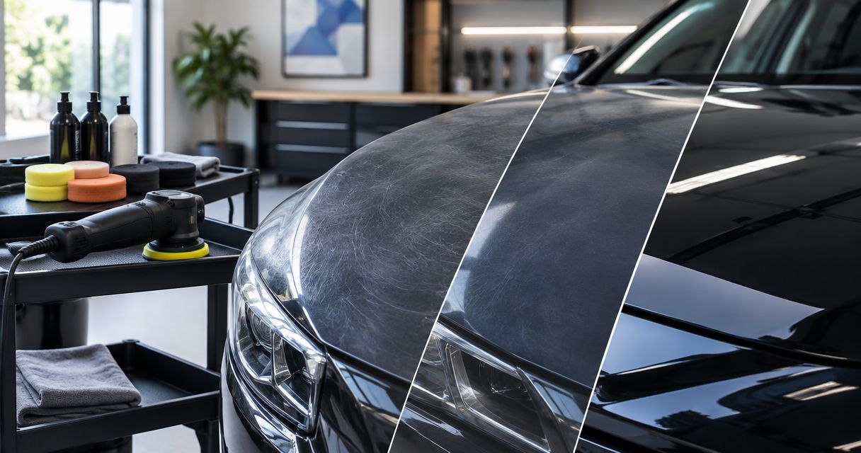 Paint correction stages ranked: 1-step vs 2-step vs 3-step