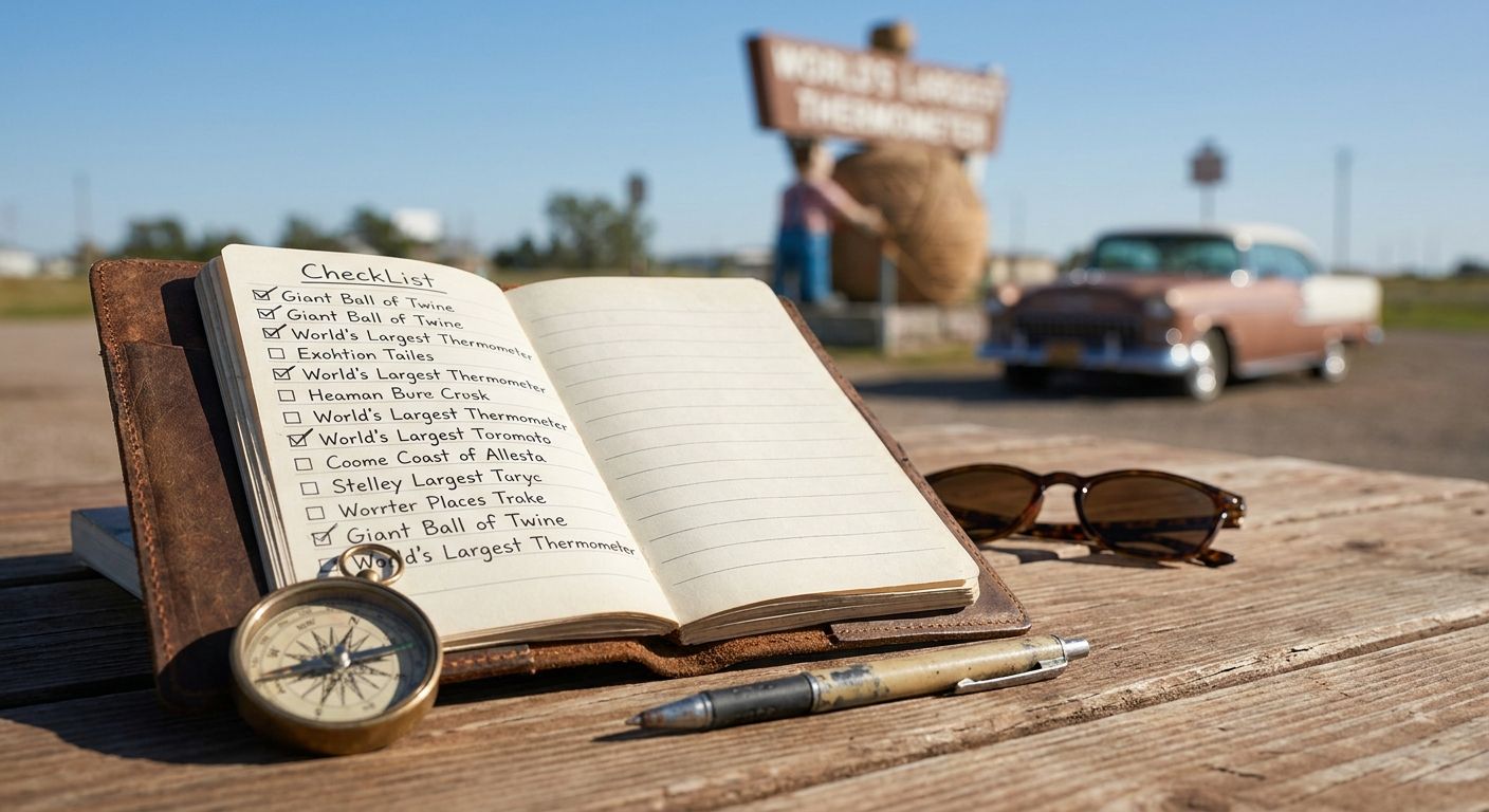 Best roadside attraction checklist trackers in 2026