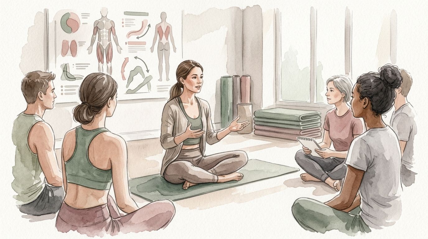 Pilates instructor course: how much anatomy do you need?