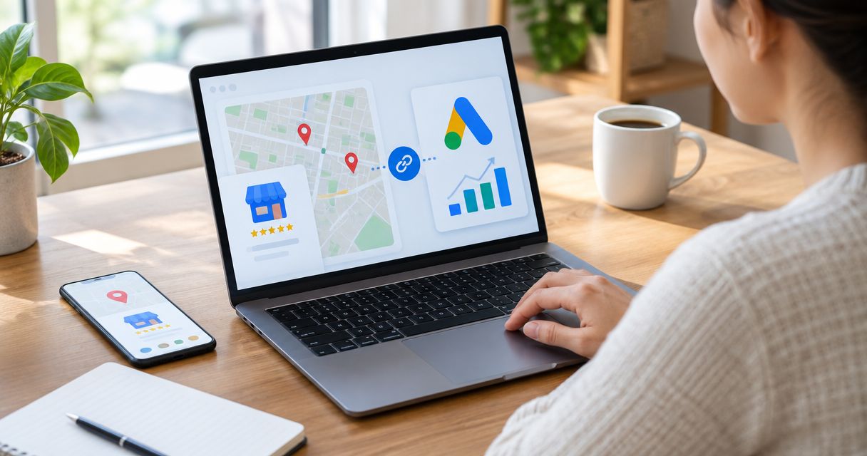 How to connect Google Business Profile to Google Ads for local leads