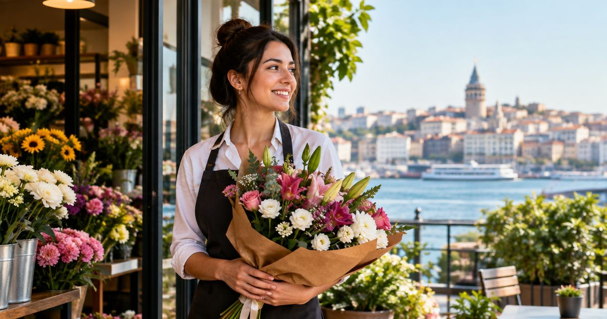 Opening flowers for Istanbul businesses: complete 2026 guide