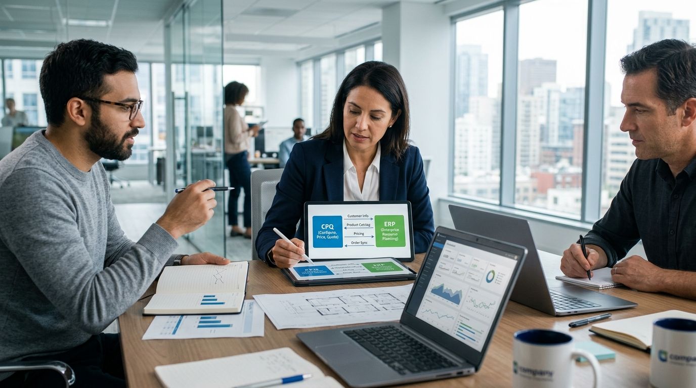 How to integrate CPQ software with your ERP system