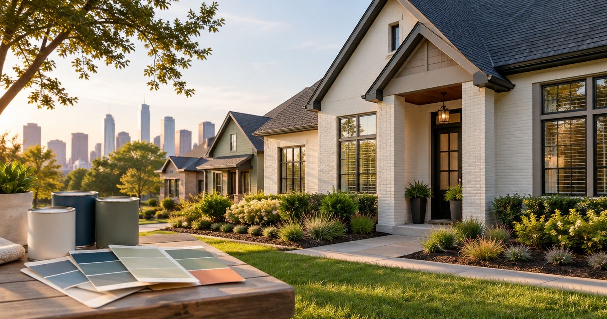 Best exterior paint colors for Houston homes in 2026