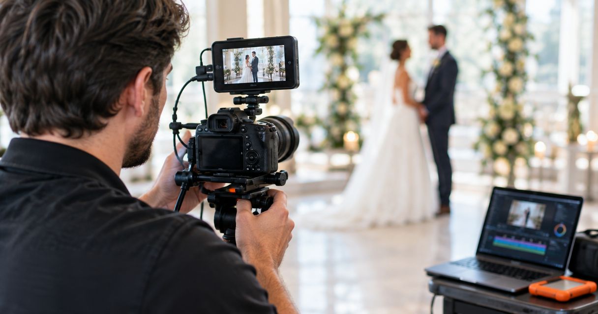 How much does wedding videography with raw footage cost?