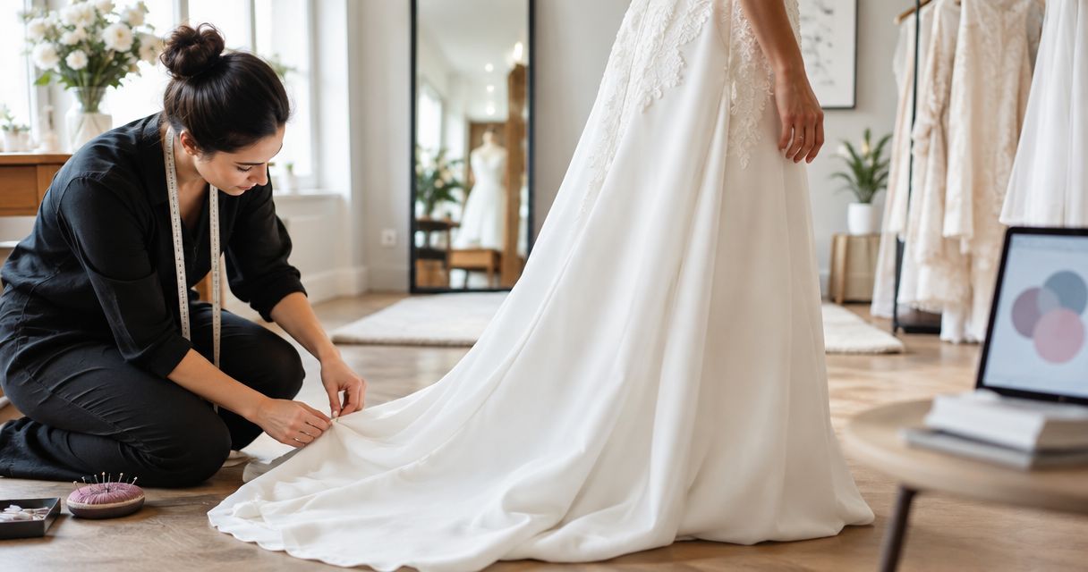 How much does it cost to hem a wedding dress in 2026?