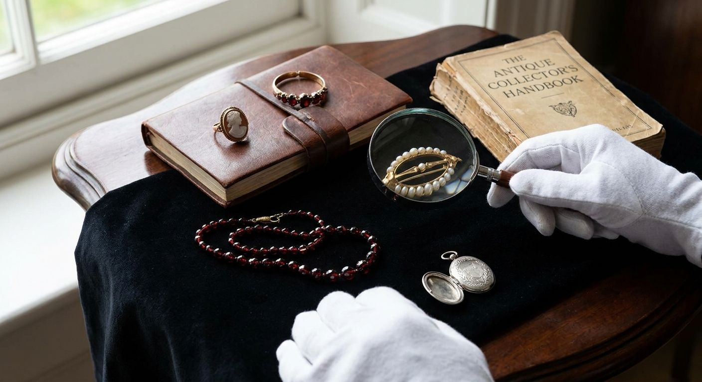 Victorian jewelry for antique collectors