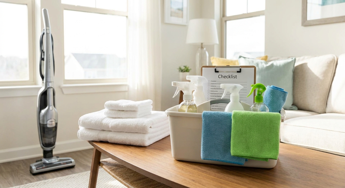 Best cleaning plan for Airbnb turnovers