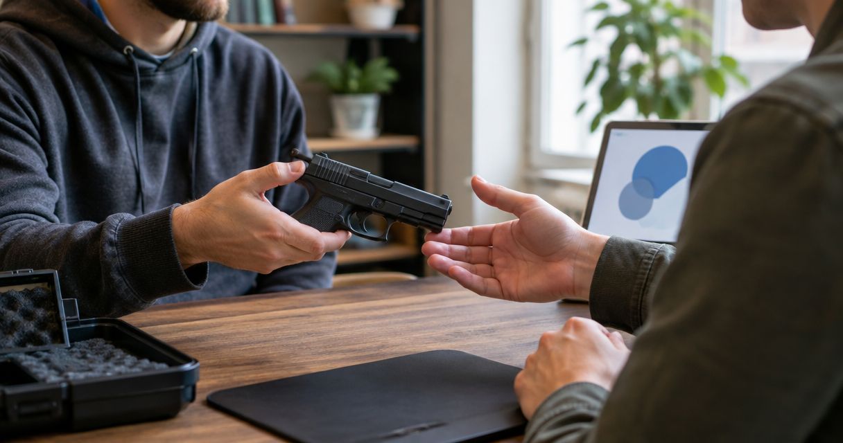 Is it legal to sell a gun to a stranger you met online?