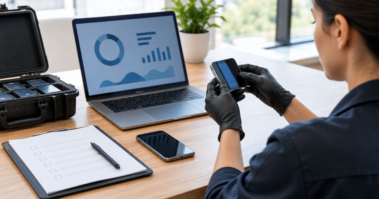 Bug sweep to chain-of-custody documentation: complete 2026 workflow