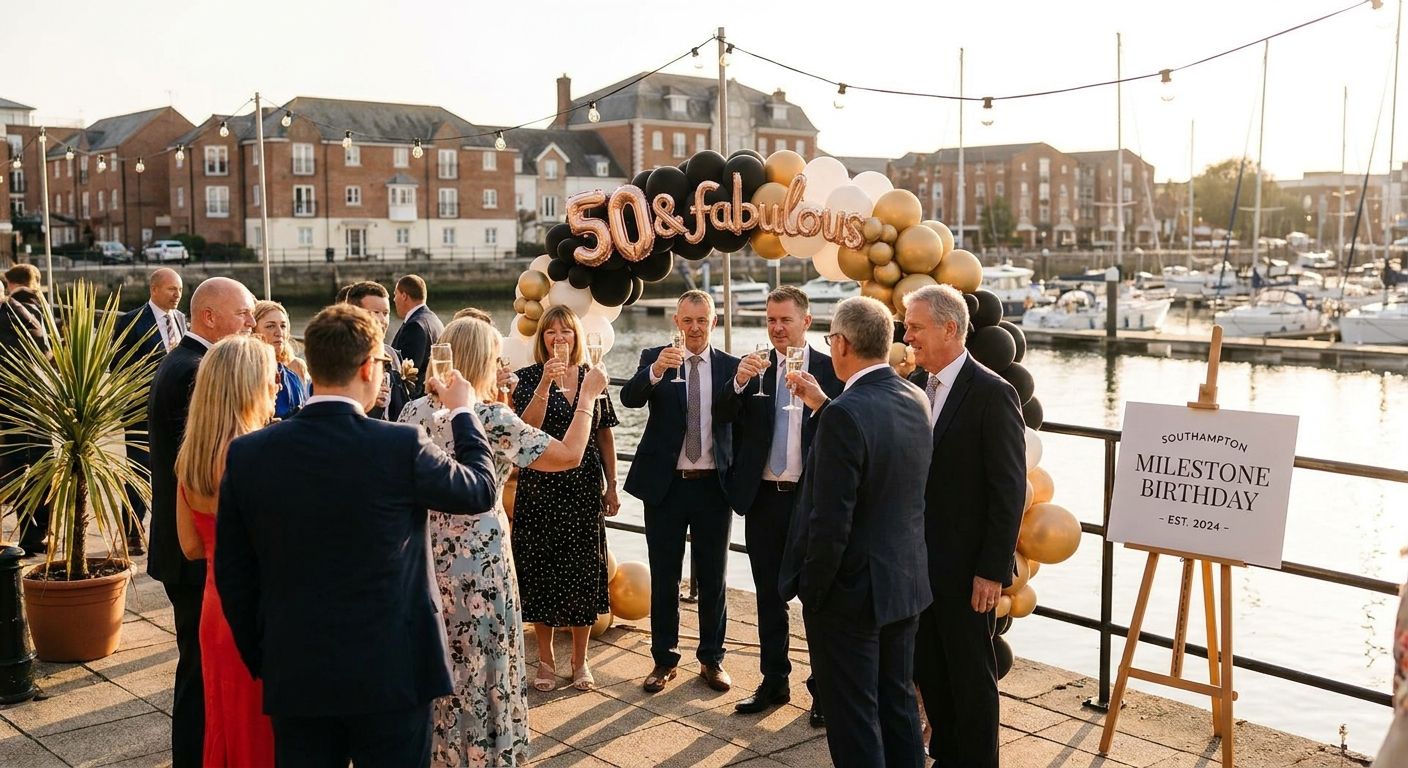 How to plan a milestone birthday party for adults in Southampton