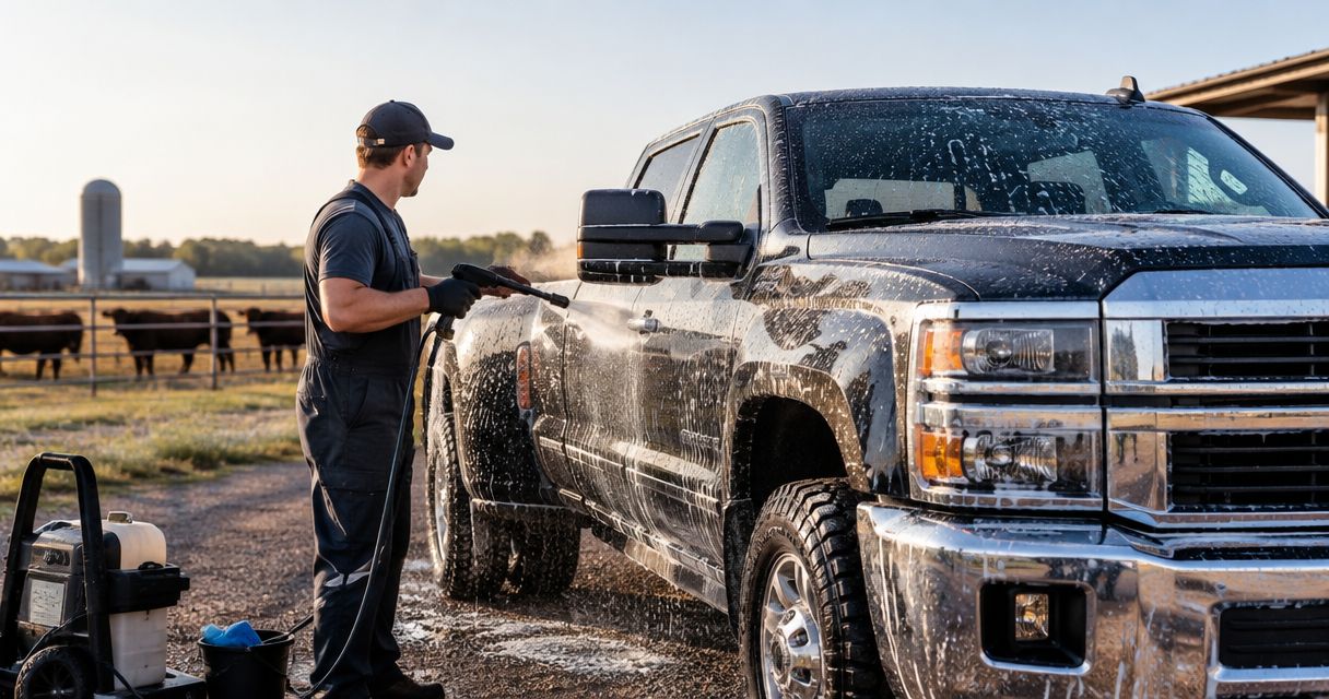 Mobile detailing for farm and ranch trucks: complete 2026 guide