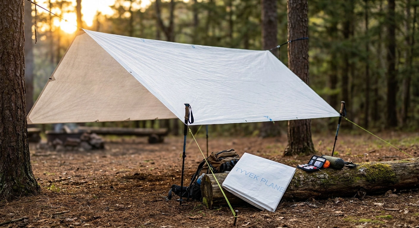 Tyvek tarp for MYOG shelter builds
