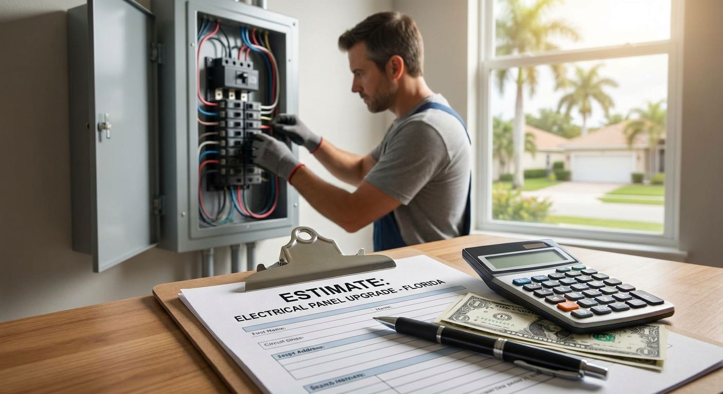 How to budget for an electrical panel upgrade in Florida