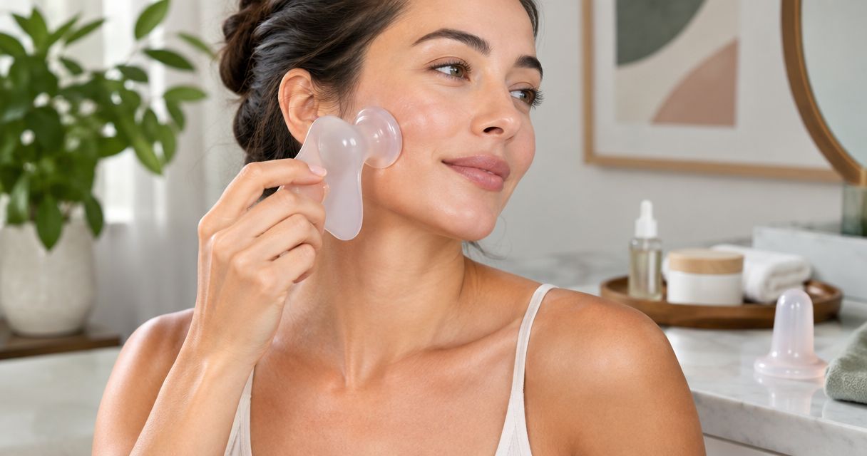 How do you use a gua sha cupping combo tool?