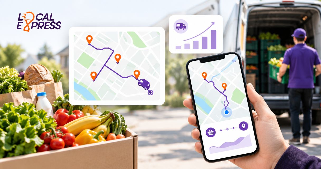 How to connect Google Maps to your grocery delivery routes