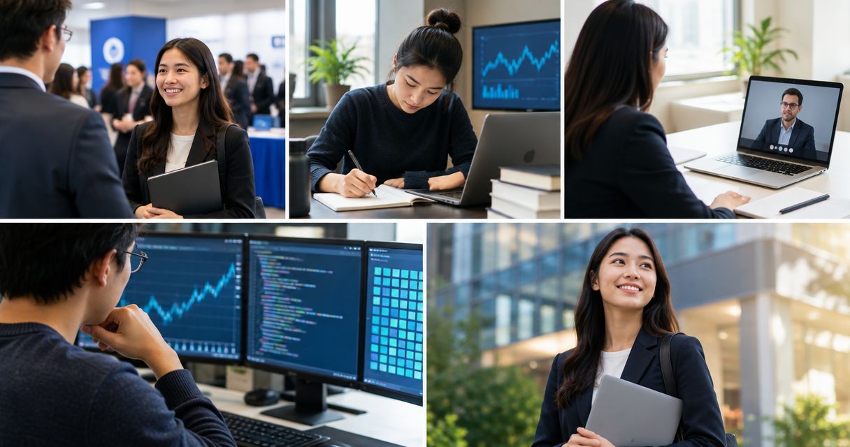 Career fair to quant internship interview: complete 2026 workflow