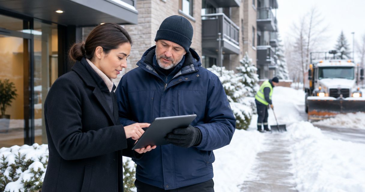 How to negotiate a snow removal contract as a property manager?