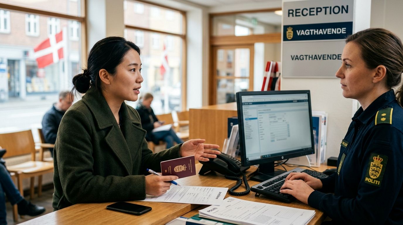 Sådan anmelder du en forbrydelse som udlænding