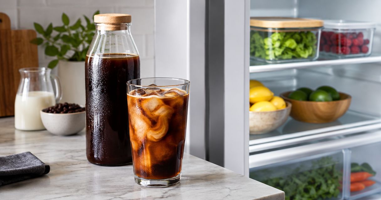 How long does cold brew coffee last in the fridge?