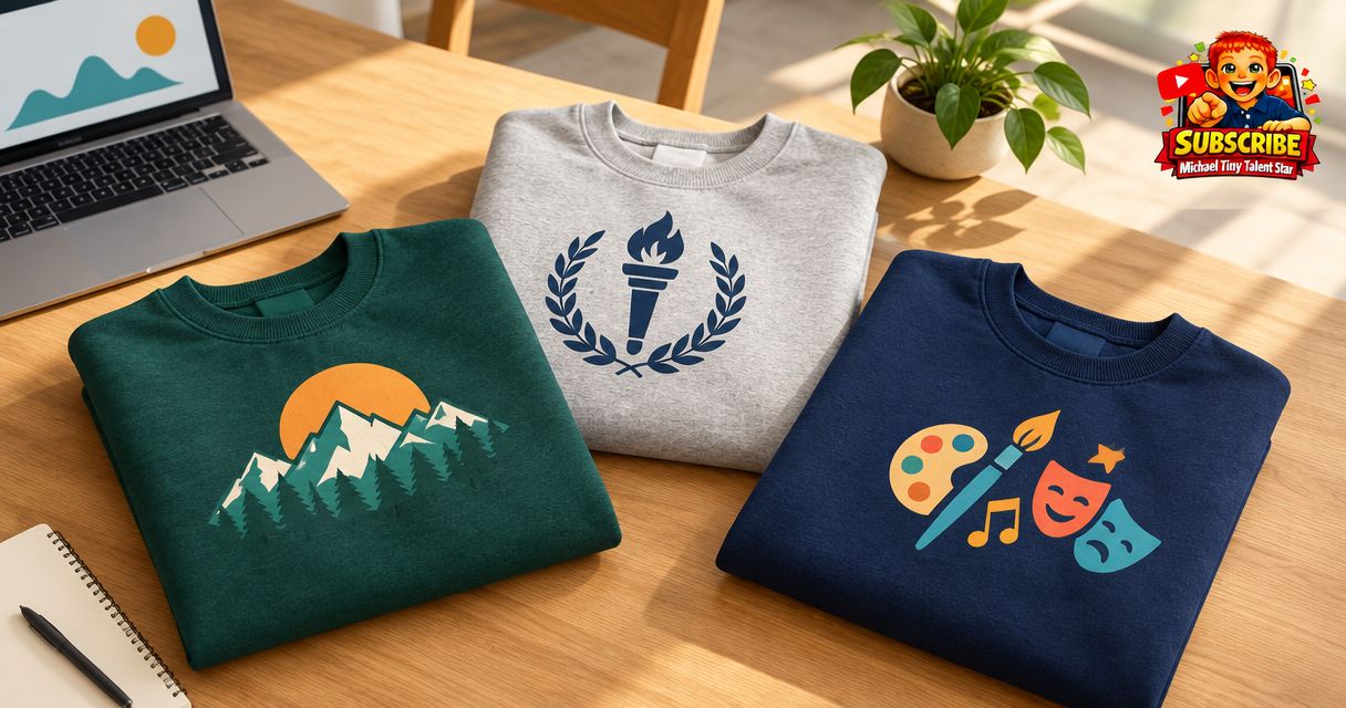 Custom crewneck sweatshirts for school clubs