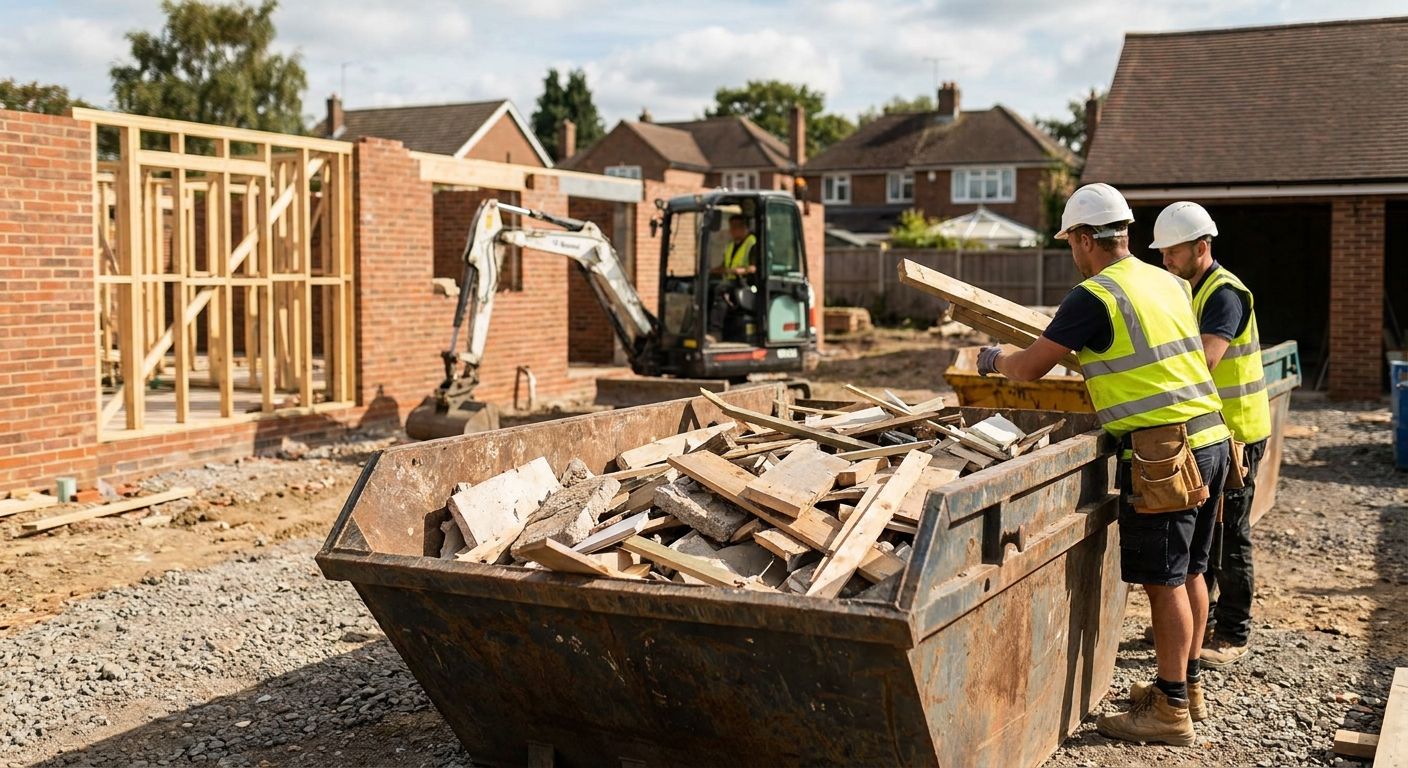 Skip bins for tradies and builders
