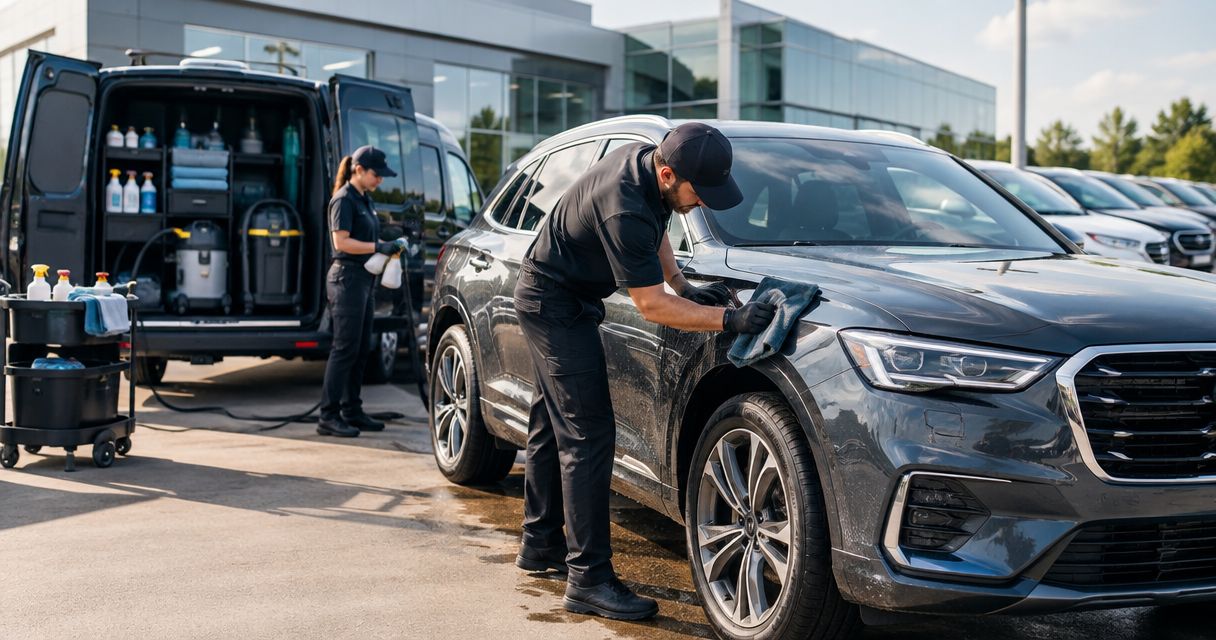 Best mobile detailing services for dealership fleets 2026