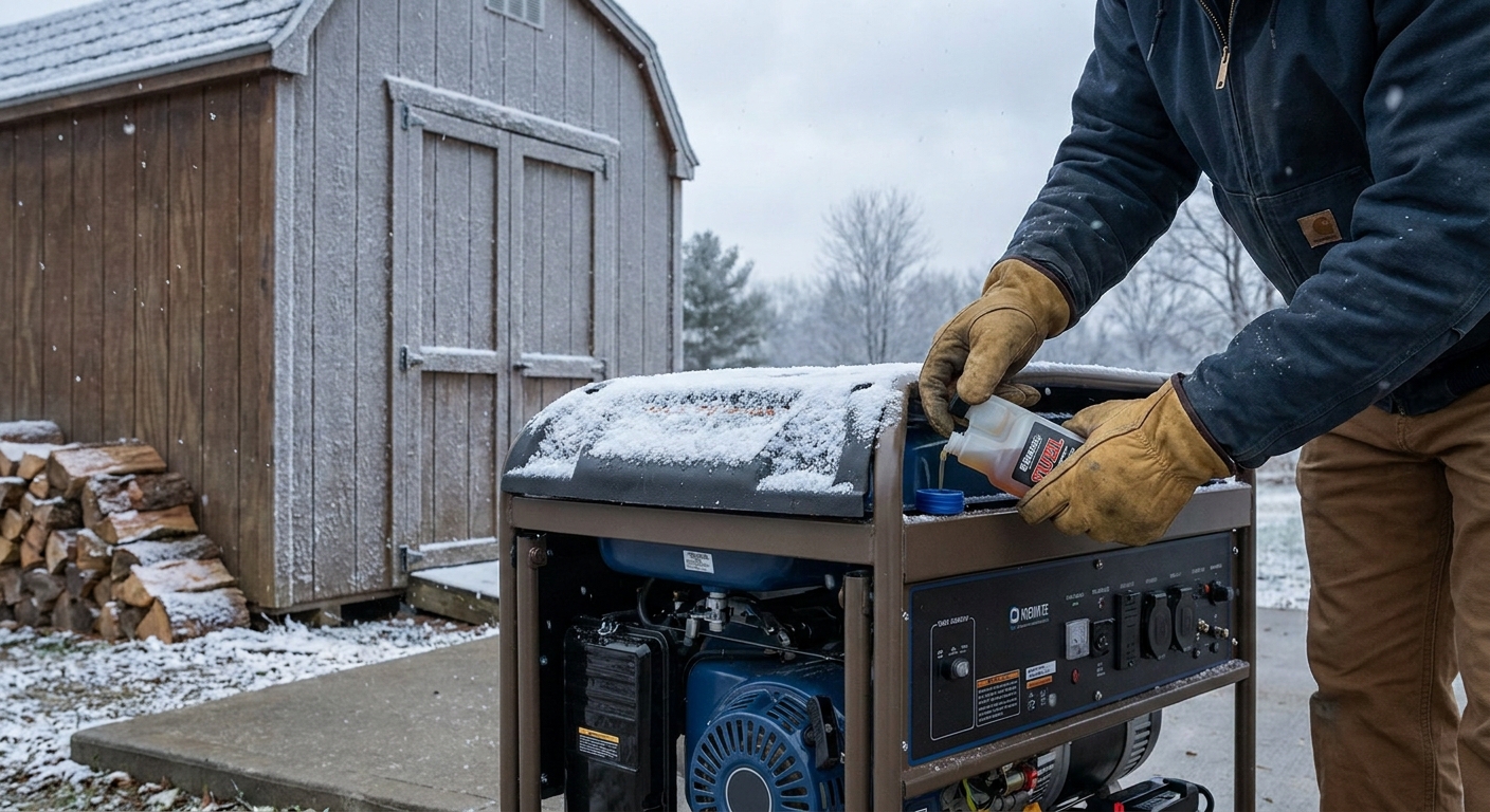 How to winterize a home generator
