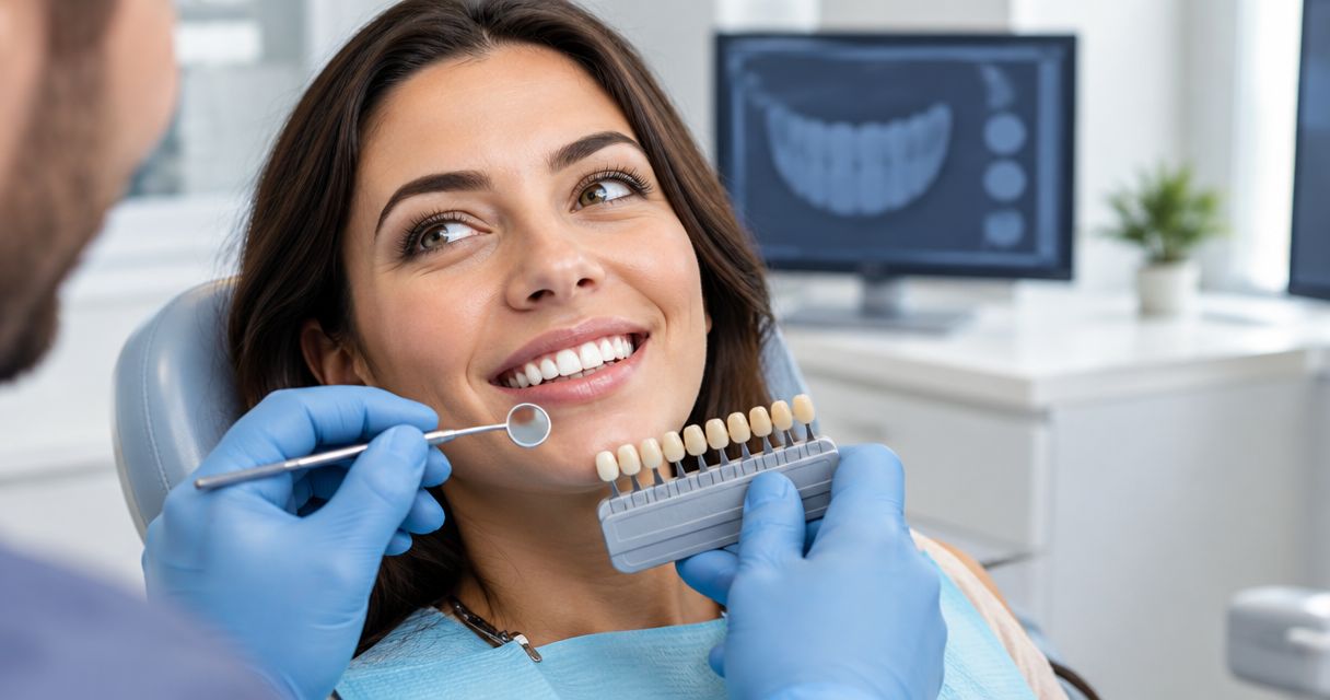 Can porcelain veneers fix crooked teeth?