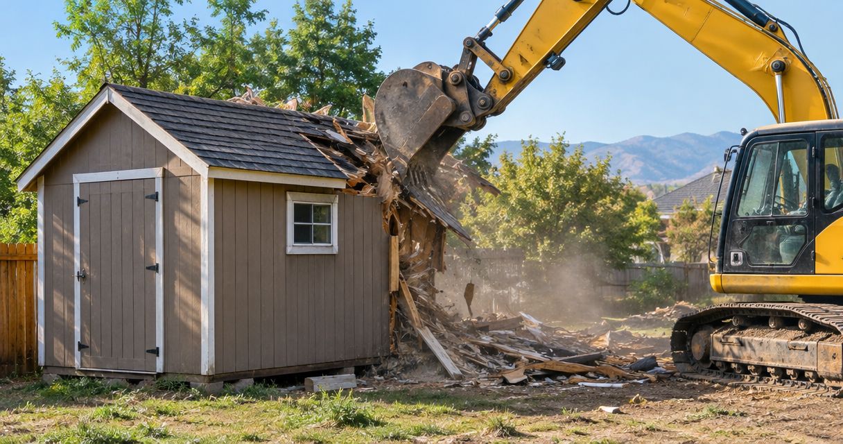 Do I need a permit to demolish a shed in Boise?
