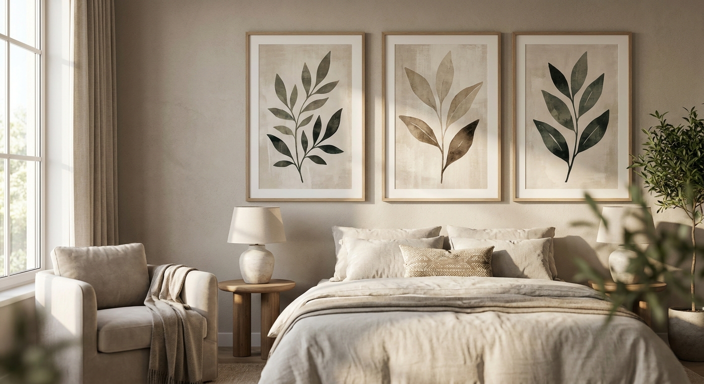 Wall art for hotel guest rooms