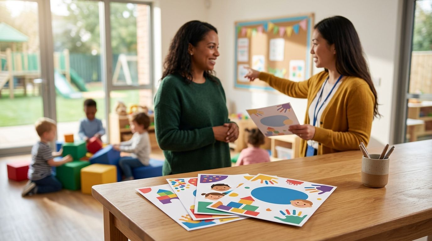 Flyers for daycare enrollment campaigns
