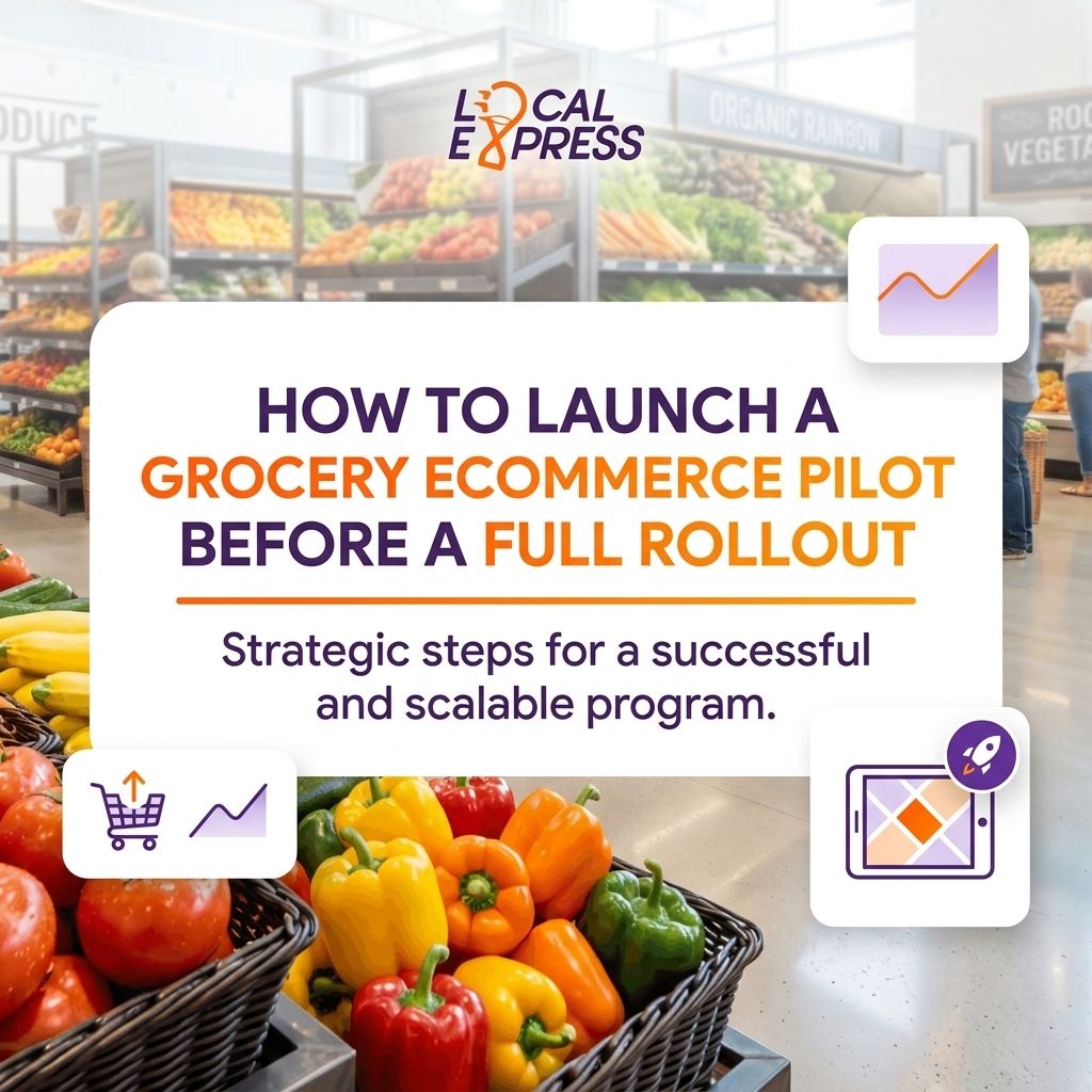 How to launch a grocery ecommerce pilot before a full rollout