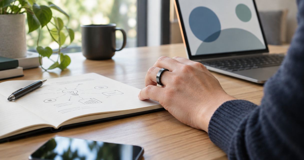 Can a smart ring replace a notebook for idea capture?