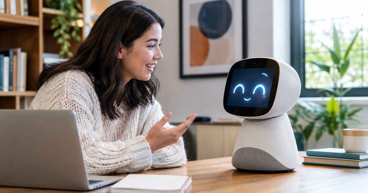 You can now talk to Tia, and she talks back