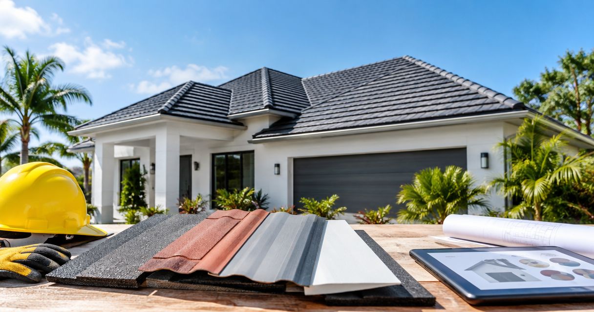 Best roofing materials for new construction homes in Florida