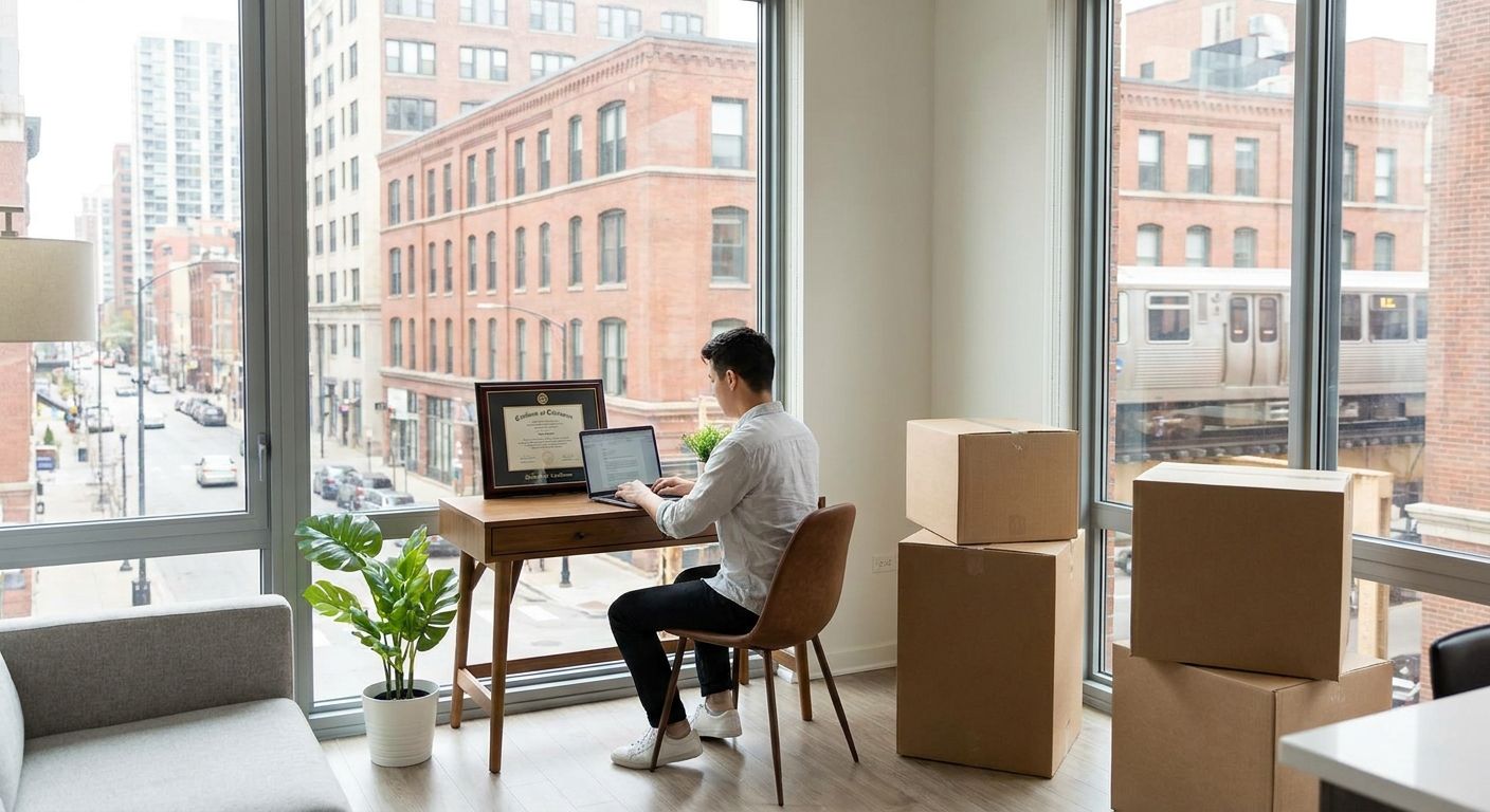 Apartments for recent college graduates in Chicago