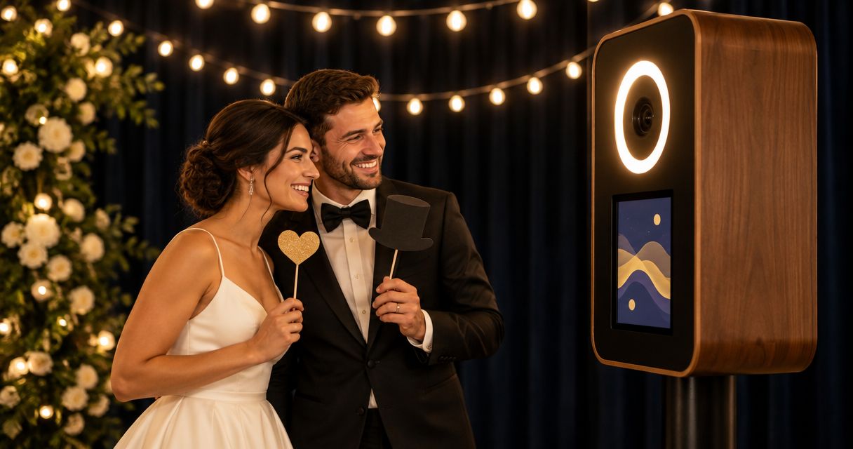Best photo booth rental features for Orange County weddings 2026