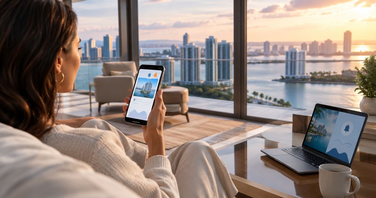 Automatically get alerted when new Miami penthouses list